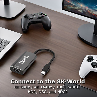 Mini DisplayPort 1.4 转 HDMI 2.1 8K 适配器